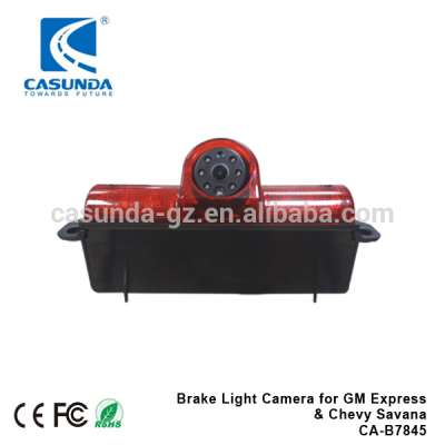 6 LED IR lights Brake Light Camera with Microphone for GM Express & Chevy Savana cargo VAN